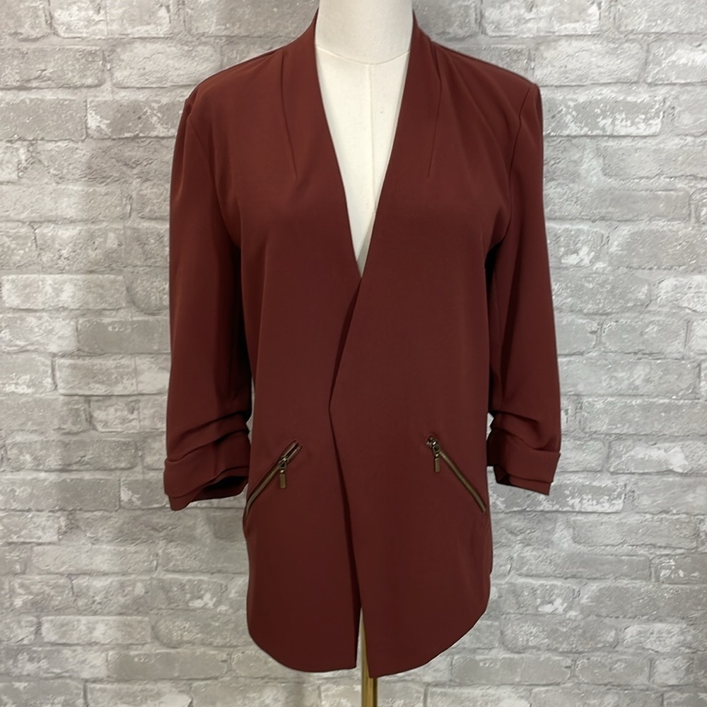 Maurices Ever Go Brown/Rust Blazer